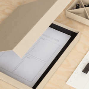 Ringbind kasse A4 – stilren og beskyttende dokumentopbevaring