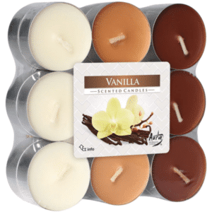 Duftlys med vanilje
