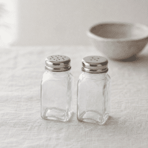 dekorativt salt og peber sæt | Glasbeholdere til salt peber og tørre krydderier i køkkenet