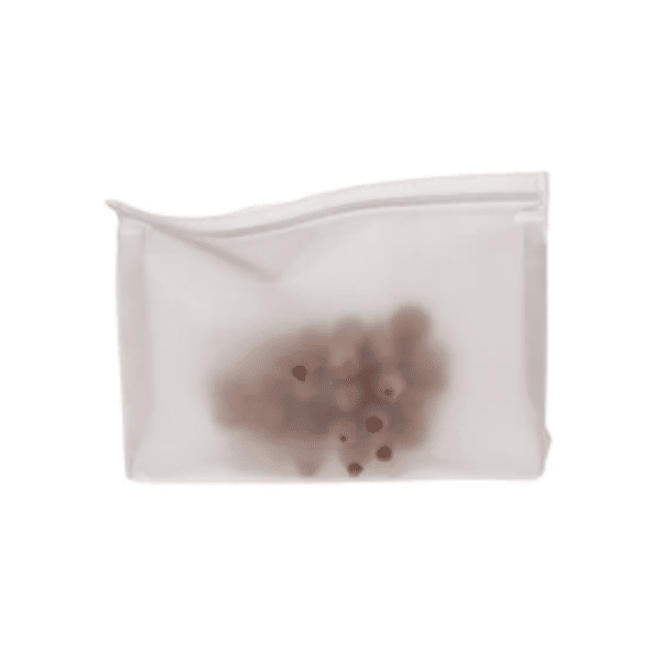 genanvendelige zipbags til mad. Kan fryses