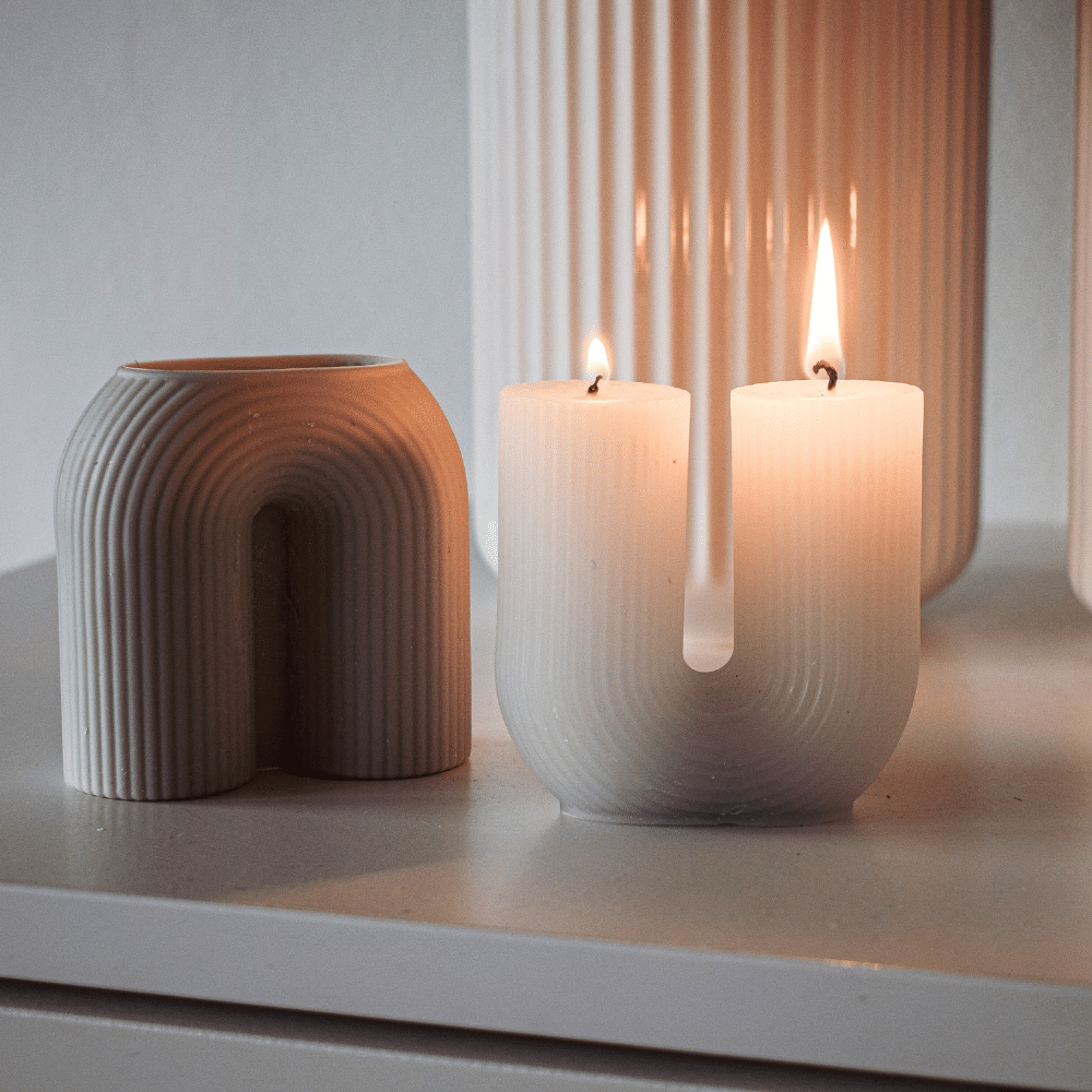 U-formet lys støbeform | Støbeform til u-formet lys